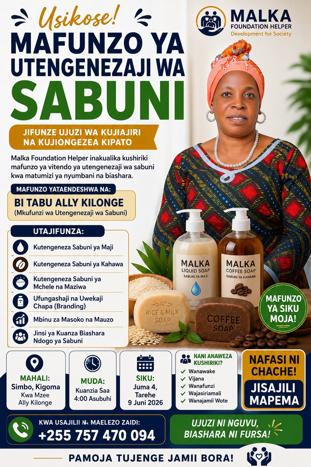 Simbo Young Women Entrepreneurs — Soap-Making Training 1